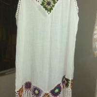 VESTIDO CON FLECO
